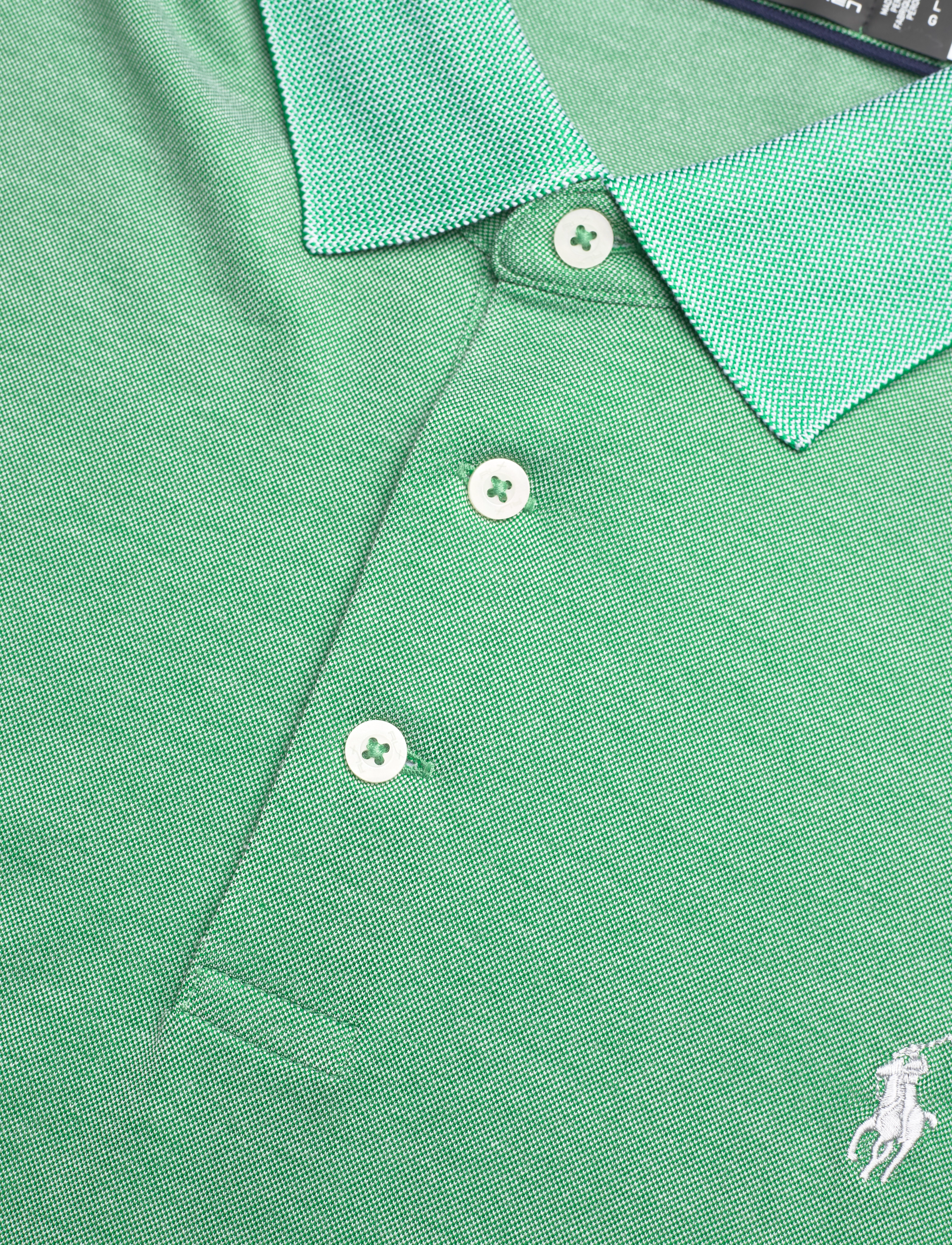 Ralph Lauren Golf - TOUR PIQUE-SSL-PSH - cruise green/whit - 2