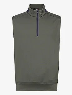 Stretch Jersey Quarter-Zip Vest, Ralph Lauren Golf