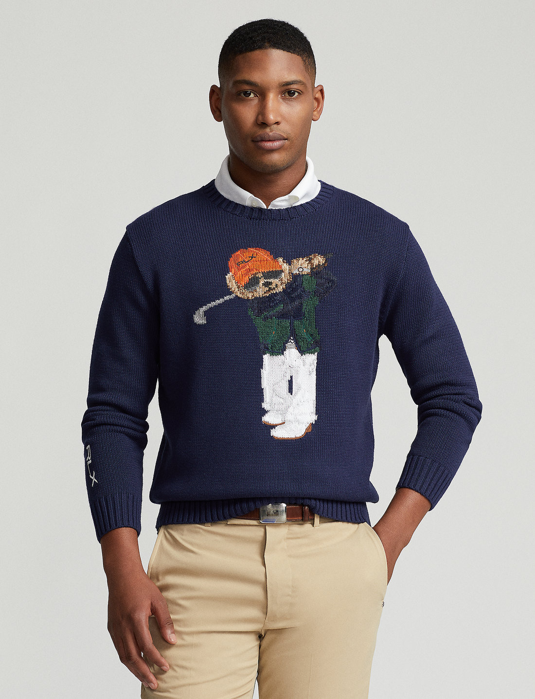 Polo bear golf sweater best sale