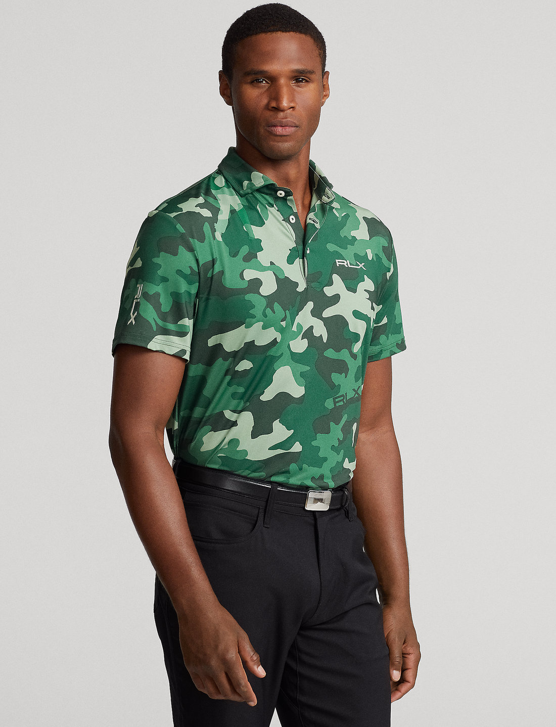 Rlx camo golf shirt hotsell