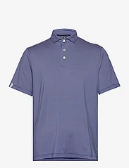 Ralph Lauren Golf - Classic Fit Striped Jersey Polo Shirt - polo marškinėliai trumpomis rankovėmis - beach royal/crmc - 0