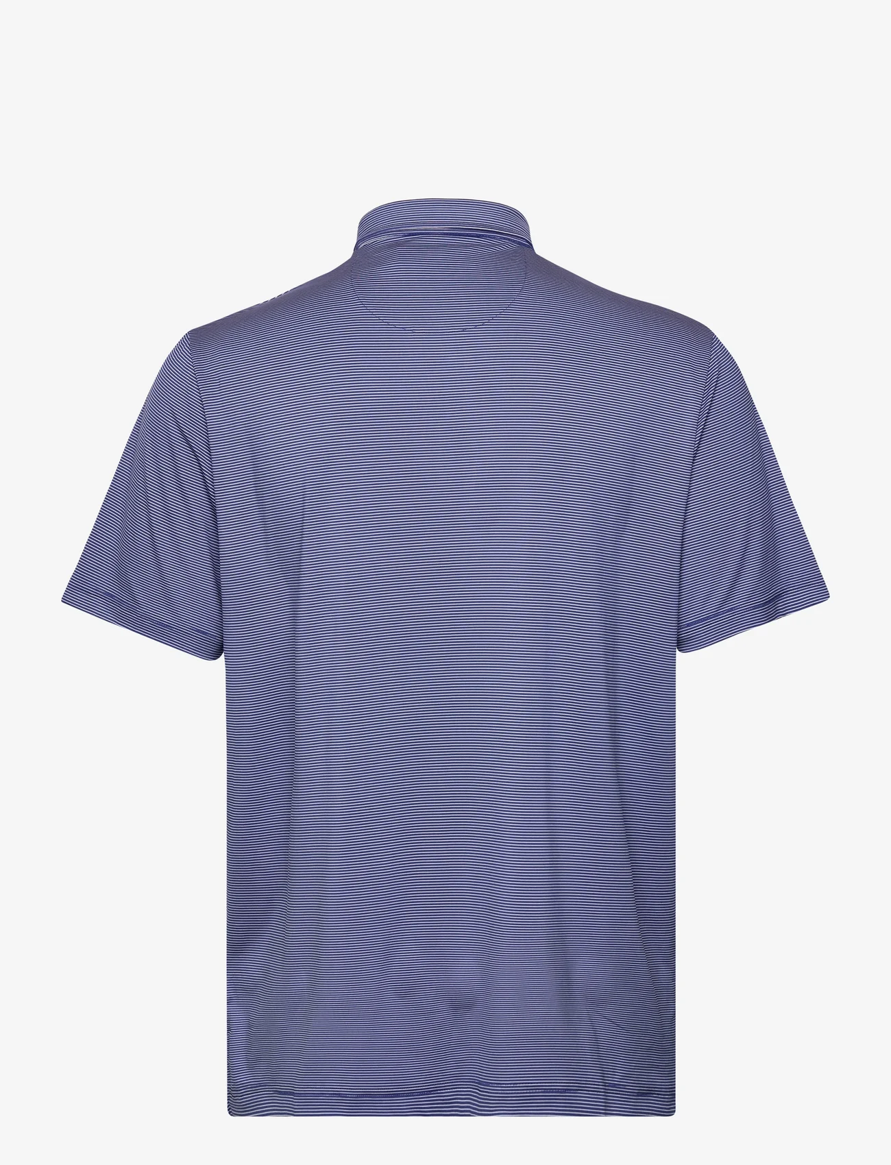 Ralph Lauren Golf - Classic Fit Striped Jersey Polo Shirt - polo marškinėliai trumpomis rankovėmis - beach royal/crmc - 1