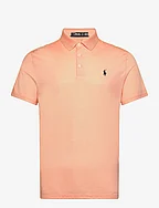 Tailored Fit Performance Mesh Polo Shirt - POPPY