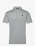 Tailored Fit Polo Bear Polo Shirt - ANDOVER HEATHER