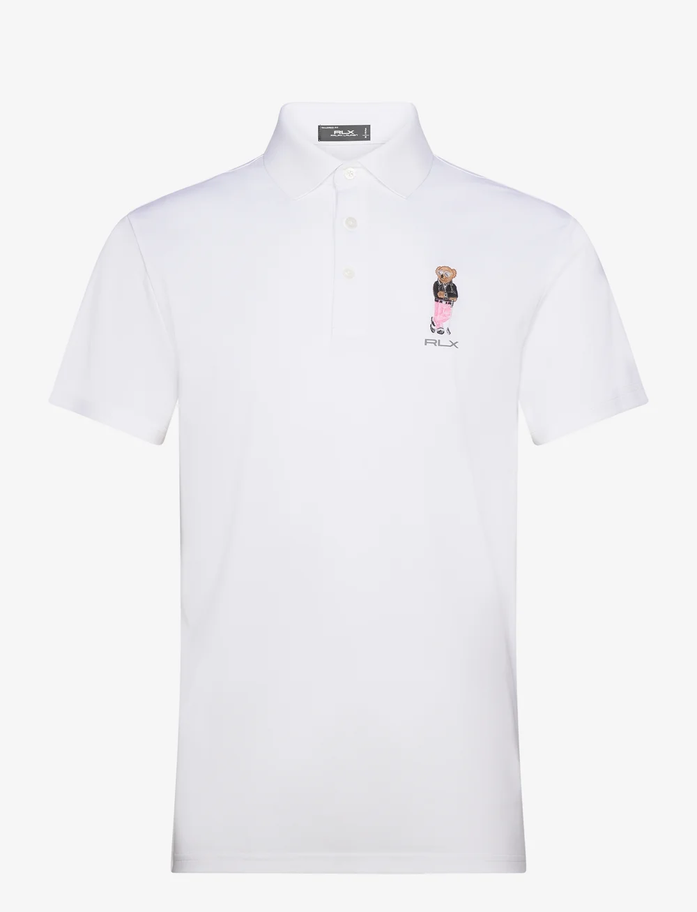 Ralph Lauren Golf Tailored Fit Polo Bear Polo Shirt Ceramic White 179 Boozt