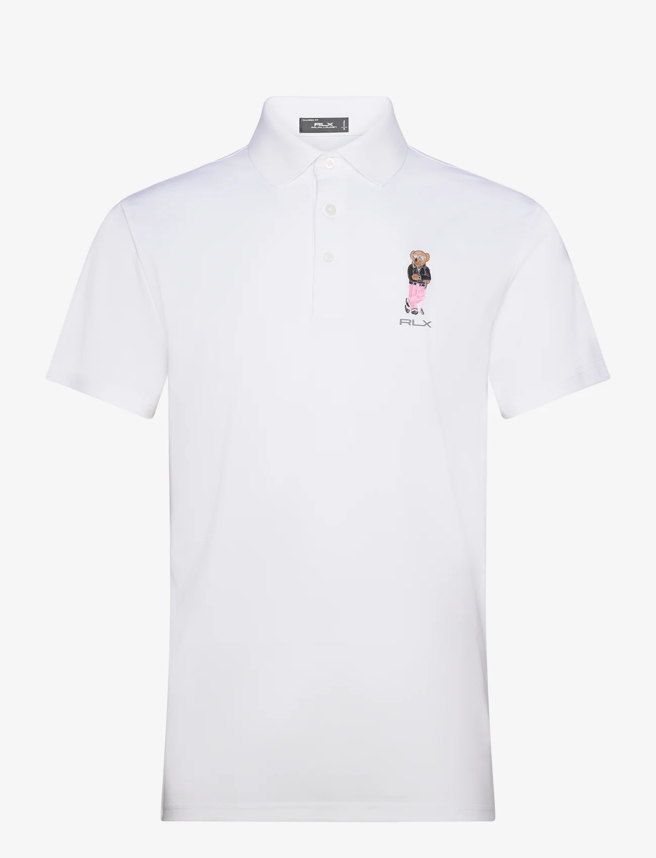 Ralph Lauren Golf - Tailored Fit Polo Bear Polo Shirt - polo marškinėliai trumpomis rankovėmis - ceramic white - 0