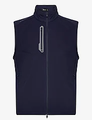 Ralph Lauren Golf - Hybrid Full-Zip Vest - adītas vestes - refined navy - 0
