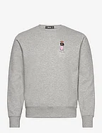Classic Fit Polo Bear Pullover - ANDOVER HEATHER