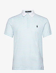 Ralph Lauren Golf - Tailored Fit Performance Polo Shirt - tops & t-shirts - ceramic white mul - 0