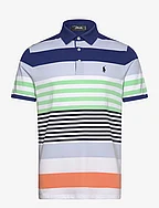 Tailored Fit Performance Polo Shirt - OXFORD BLUE MULTI
