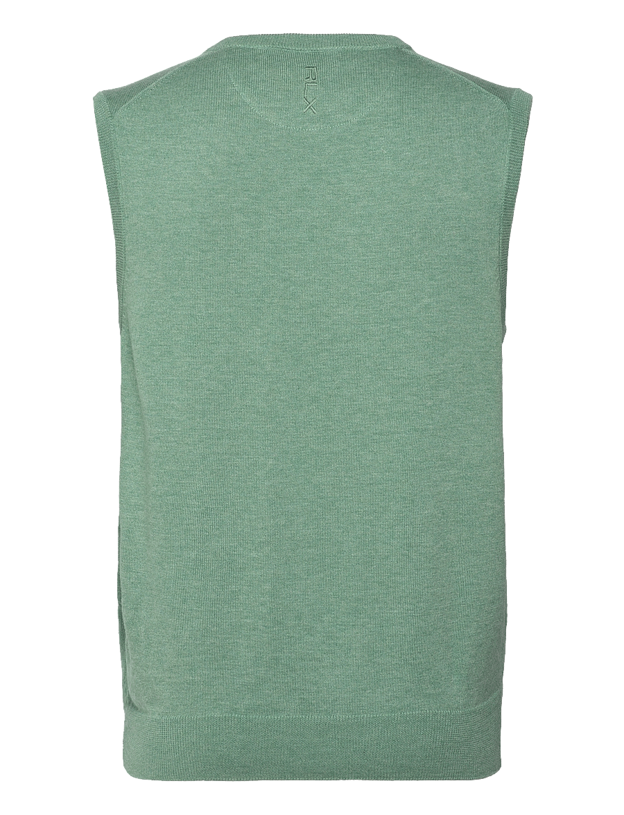 Ralph Lauren Golf - Performance Cotton-Blend Sweater Vest - field olive heath - 1