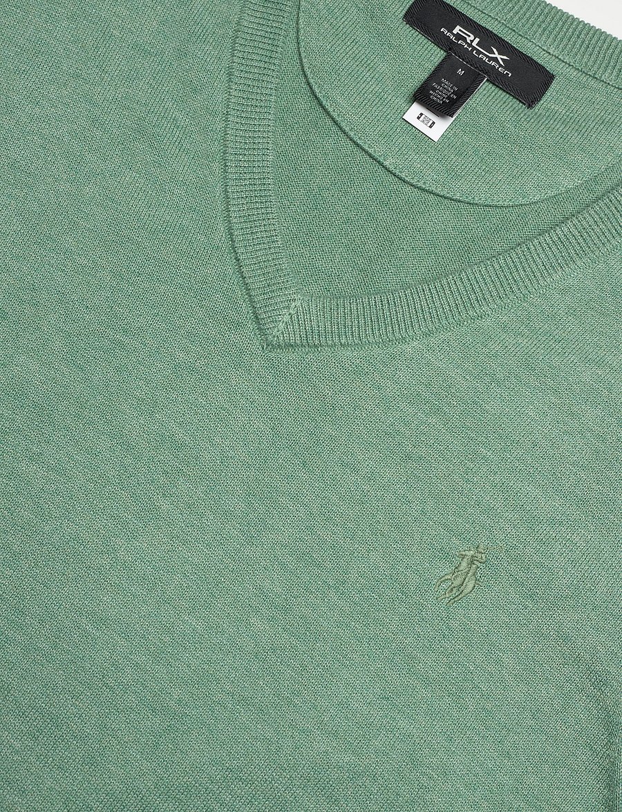 Ralph Lauren Golf - Performance Cotton-Blend Sweater Vest - field olive heath - 2