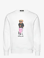Polo Bear Interlock Sweatshirt - CERAMIC WHITE
