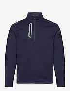 Performance Jersey Quarter-Zip Pullover - REFINED NAVY