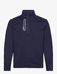 Ralph Lauren Golf - Performance Jersey Quarter-Zip Pullover - basic adījumi - refined navy - 0
