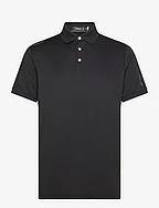 Tailored Fit Performance Polo Shirt - POLO BLACK