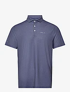 Tailored Fit Performance Polo Shirt - RFND NAVY PAINTER