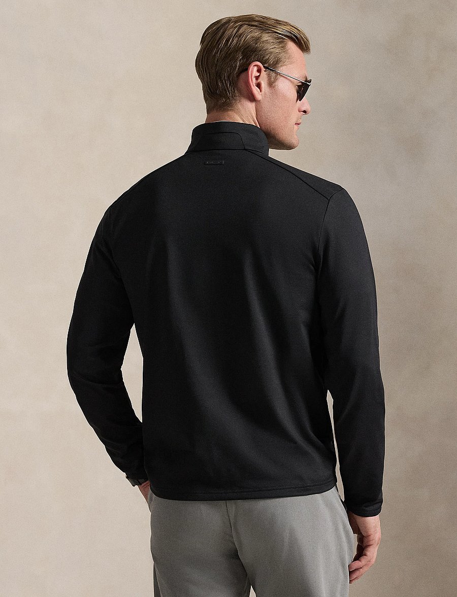 Ralph Lauren Golf - Classic Fit Stretch Jersey Pullover - alussärgid - polo black - 5