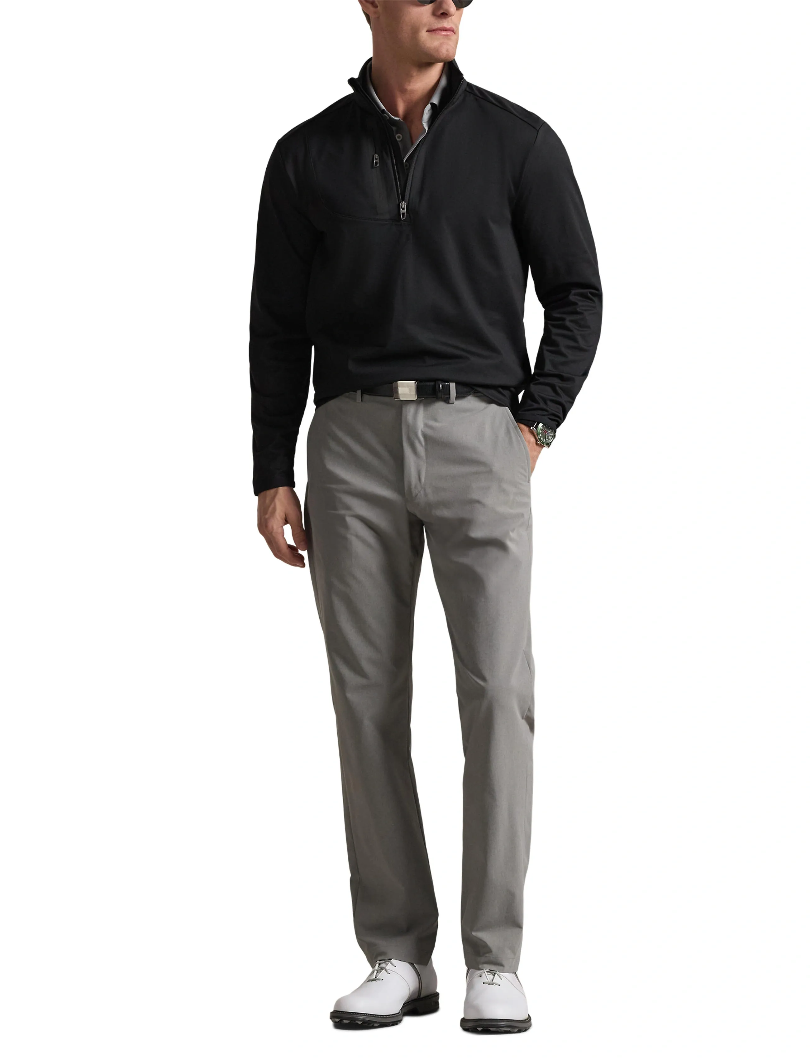 Ralph Lauren Golf Classic Fit Stretch Jersey Pullover långärmade t-shirts herr – bild 7