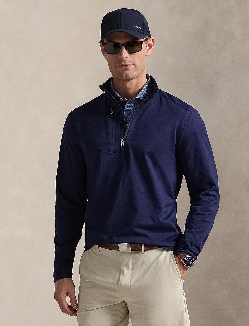 Ralph Lauren Golf - Classic Fit Stretch Jersey Pullover - oberteile - refined navy - 3