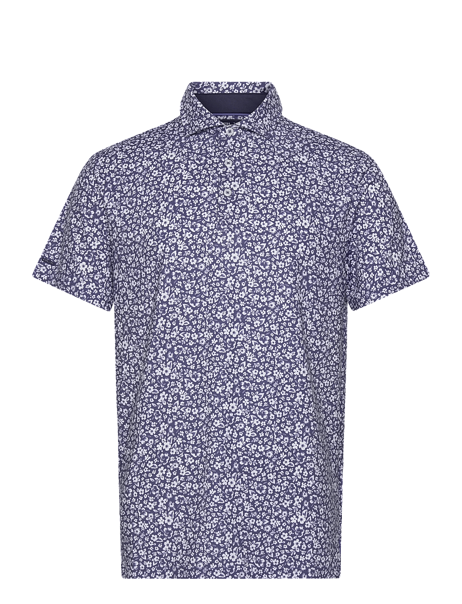 Ralph Lauren Golf - 785A10170001 - chemises à motifs - refined navy dits - 1