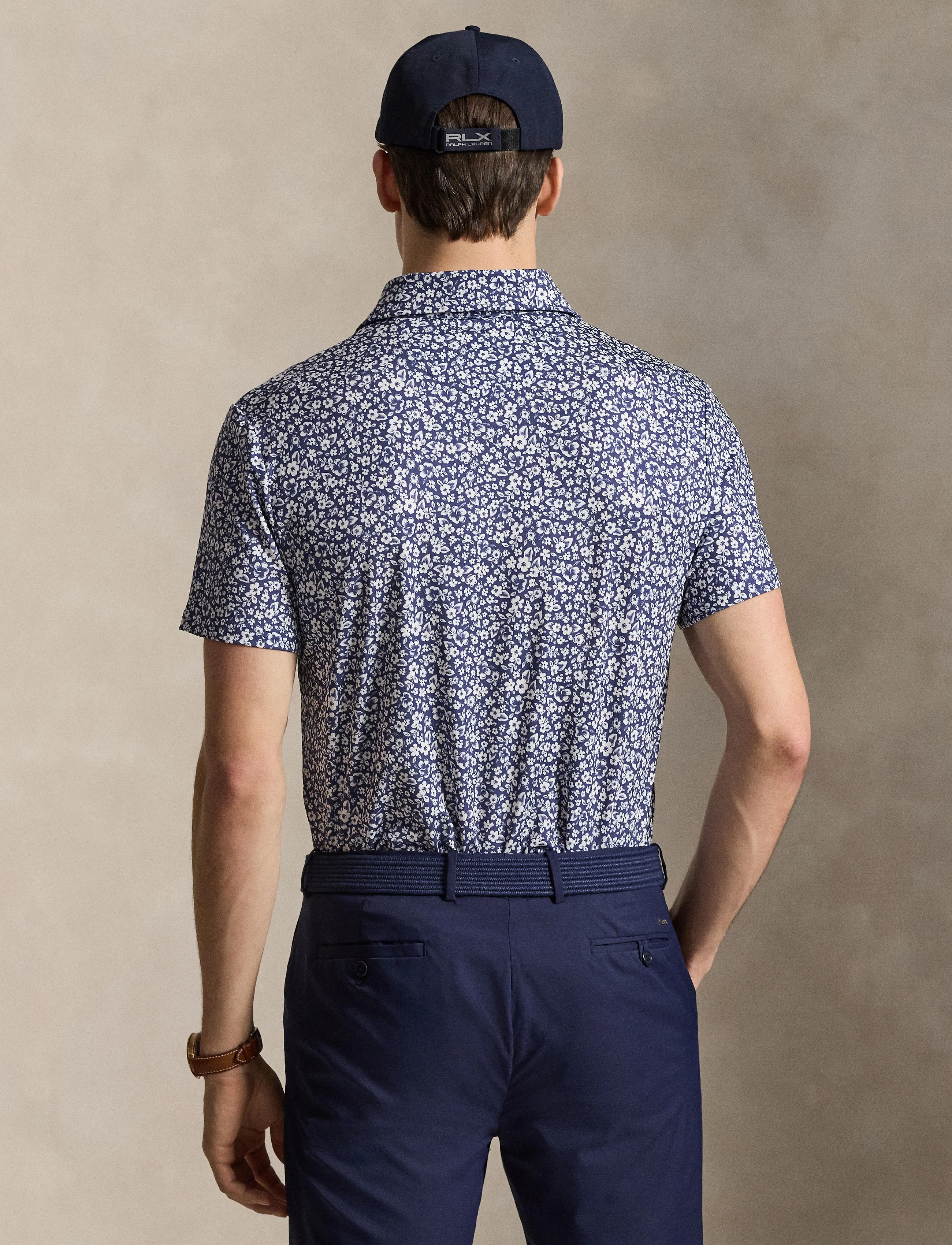 Ralph Lauren Golf Lightweight Airflow-Knt-Polo, XL, White, Skjorter > Afslappet Shirts, Herre