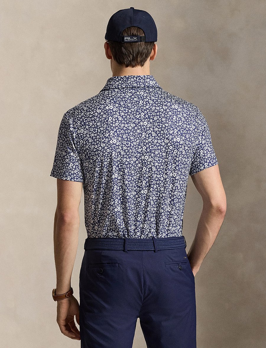 Ralph Lauren Golf - 785A10170001 - chemises à motifs - refined navy dits - 3