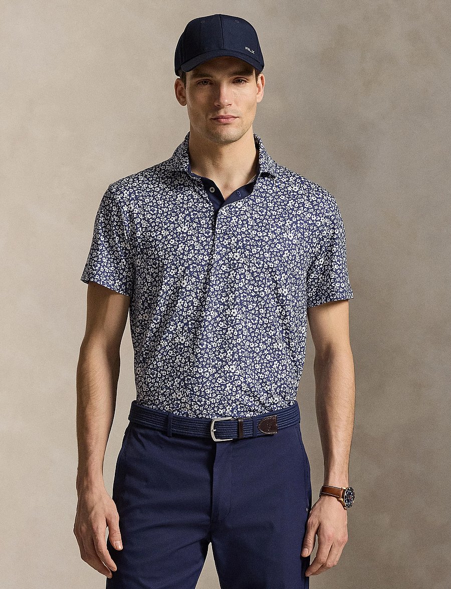 Ralph Lauren Golf - 785A10170001 - chemises à motifs - refined navy dits - 0