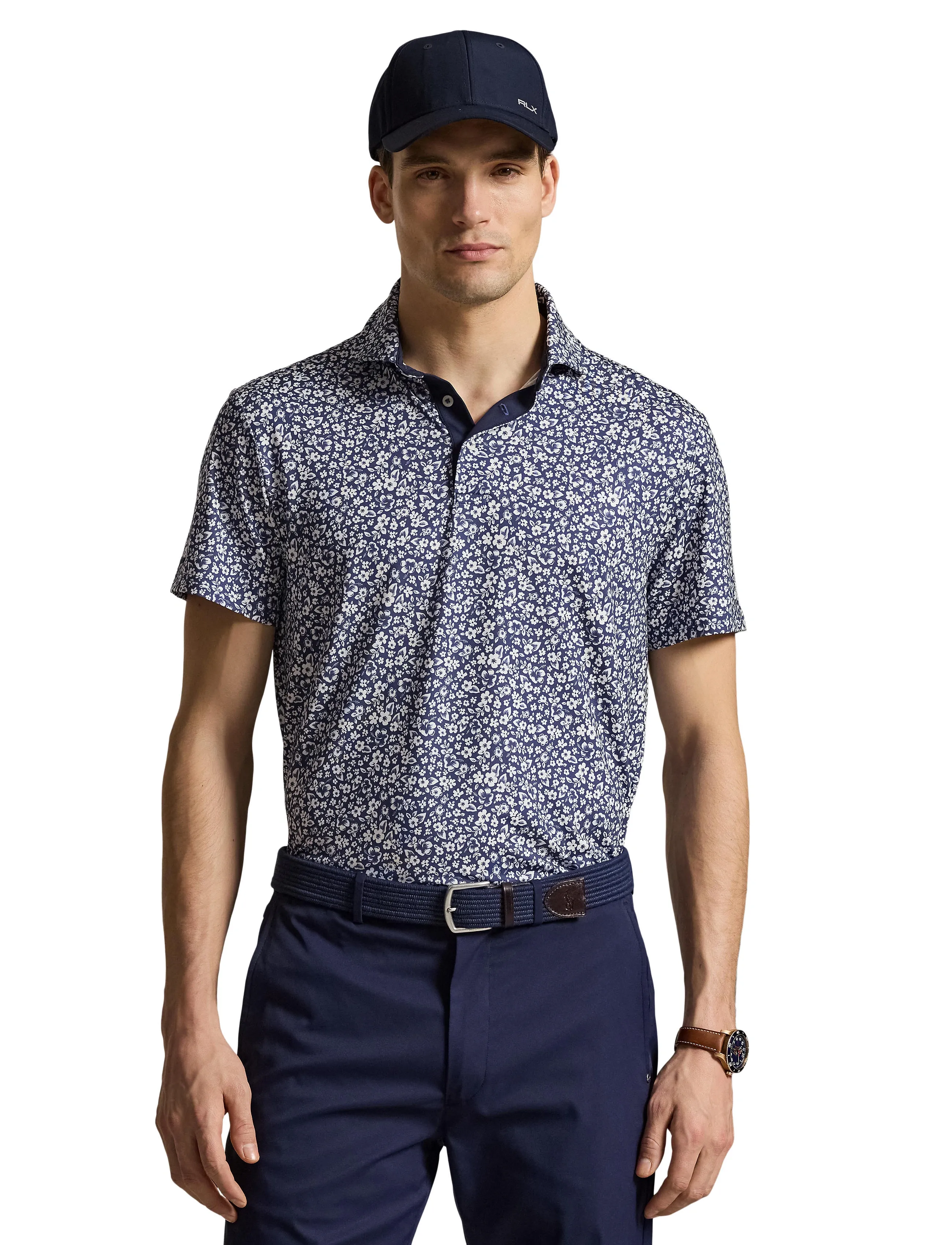 Ralph Lauren Golf - 785A10170001 - chemises à motifs - refined navy dits - 5