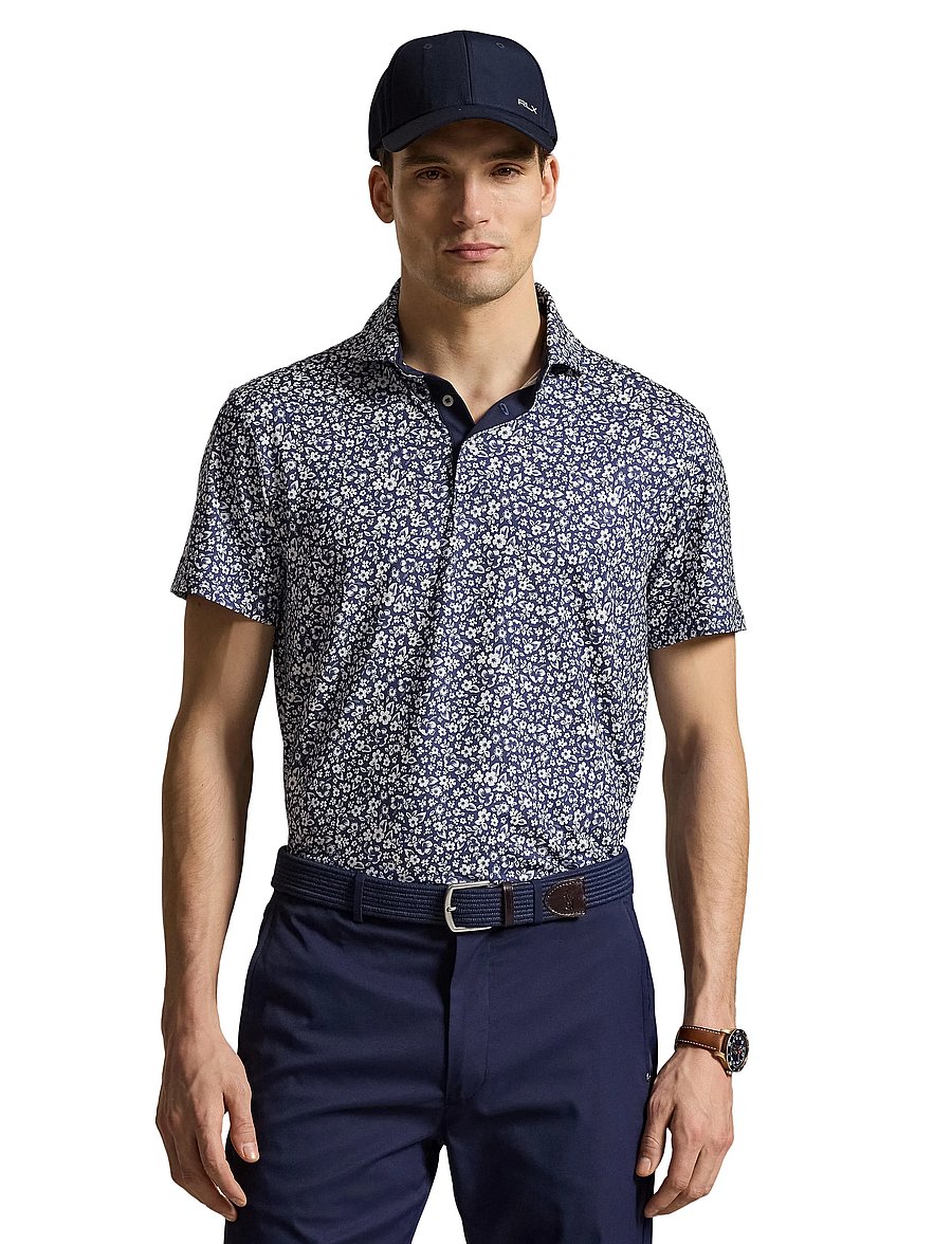 Ralph Lauren Golf - 785A10170001 - chemises à motifs - refined navy dits - 5