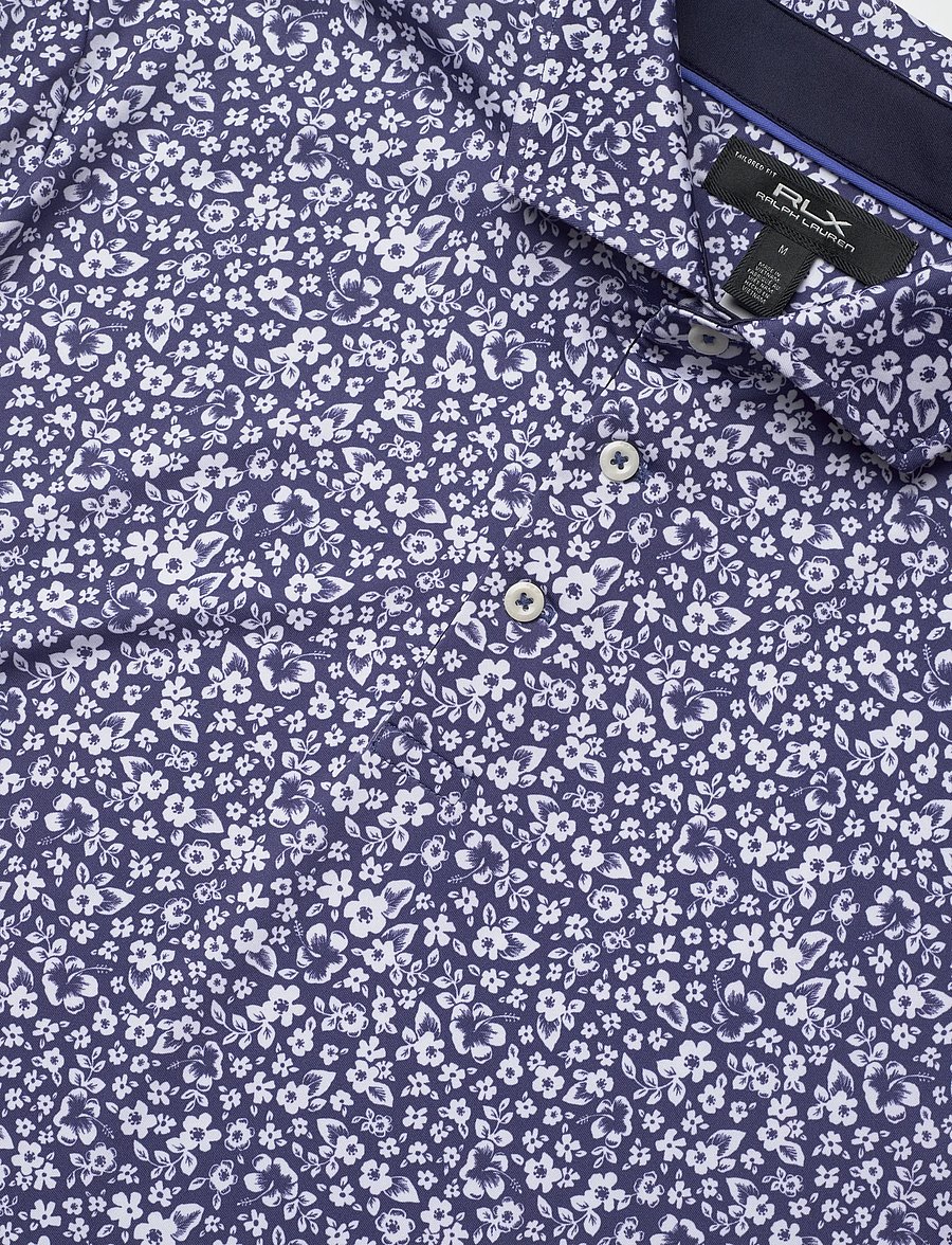 Ralph Lauren Golf - 785A10170001 - mönstrade skjortor - refined navy dits - 5