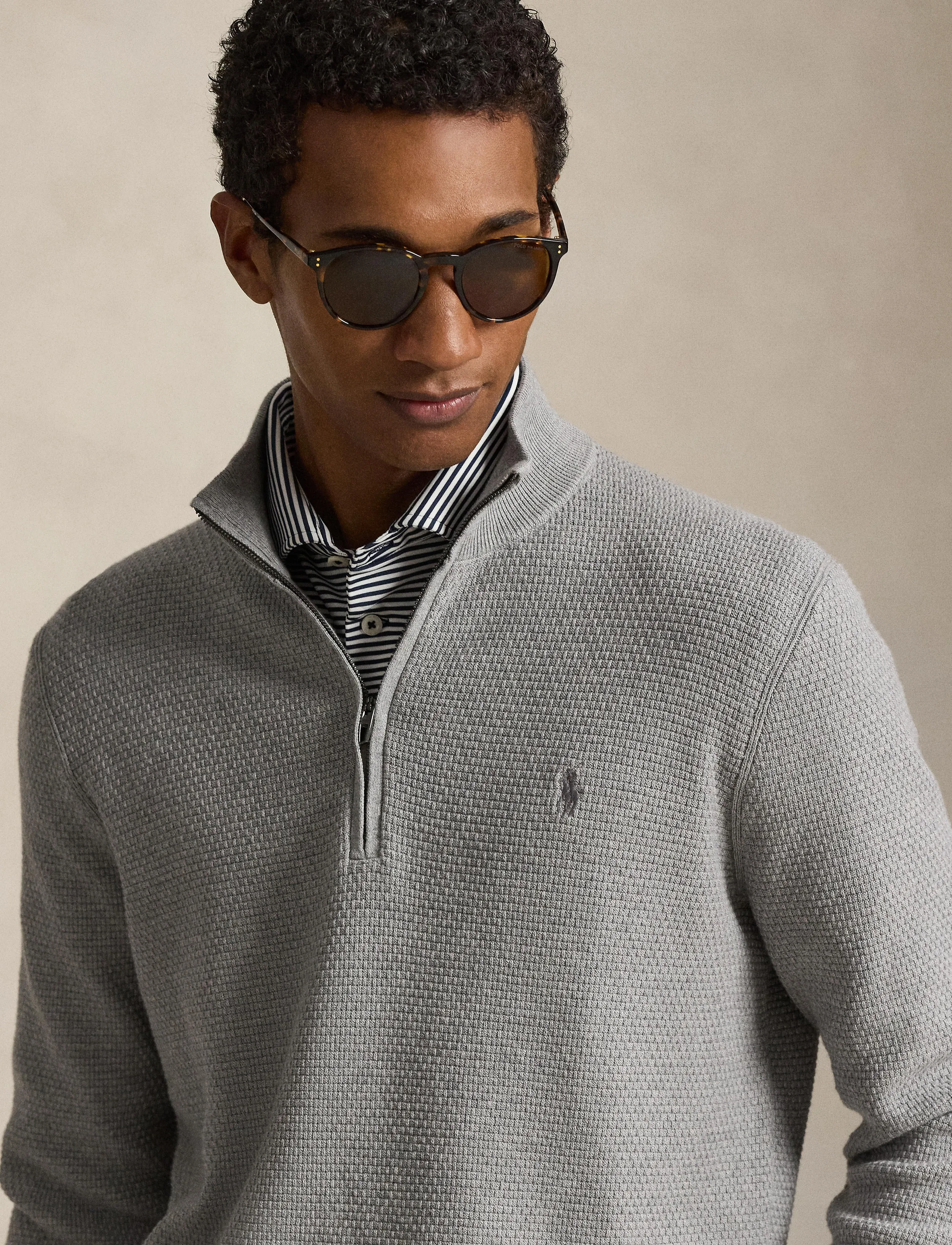 Ralph Lauren Golf - 785A10174001 - sweatshirts - andover heather - 4