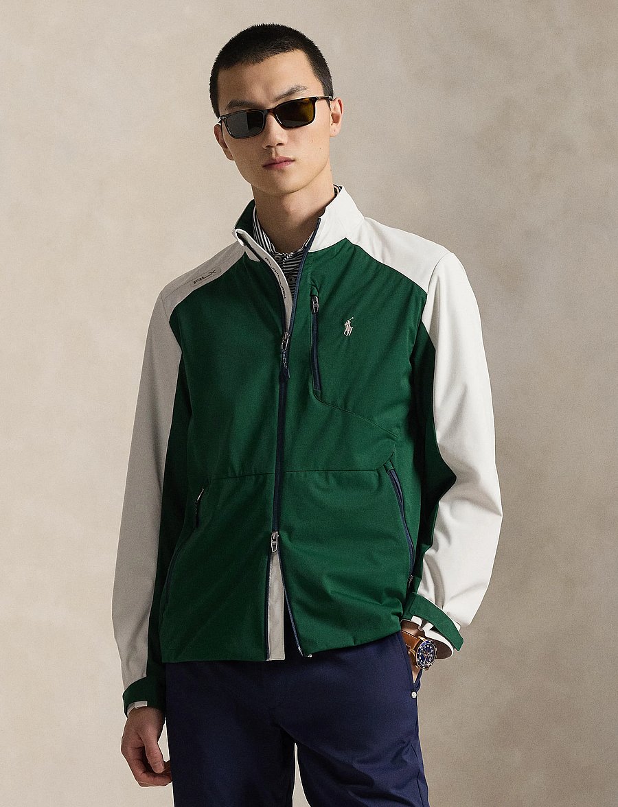 Ralph Lauren Golf - RECYCLED POLY-WVN-JACKET - golf-jacken - moss agate/stone - 3