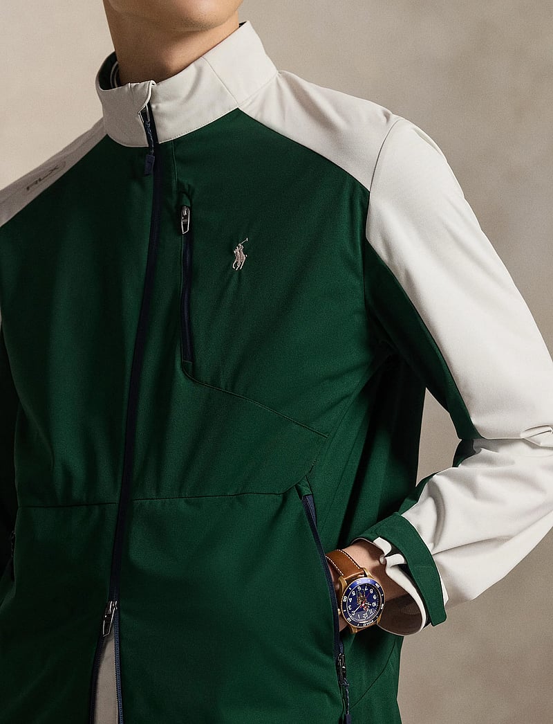 Ralph Lauren Golf - RECYCLED POLY-WVN-JACKET - golf-jacken - moss agate/stone - 5