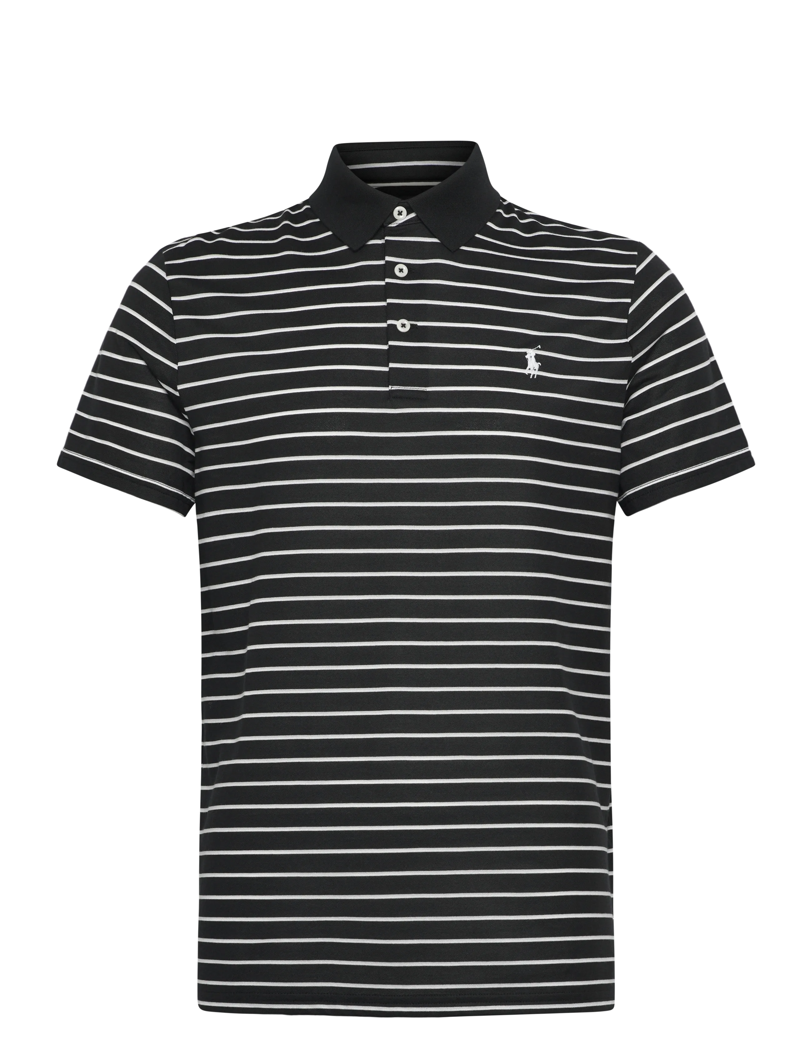 Ralph Lauren Golf Y/D TOUR PIQUE-KNT-POLO - Oberteile & T-Shirts - POLO BLACK MULTI / black