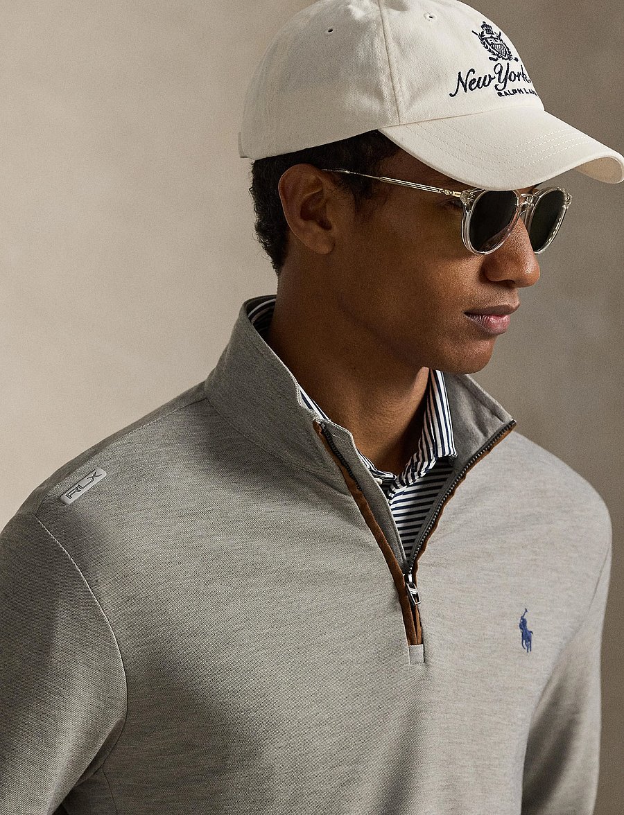 Ralph Lauren Golf - 785A10250003 - fleece & midlayer - andover heather - 4