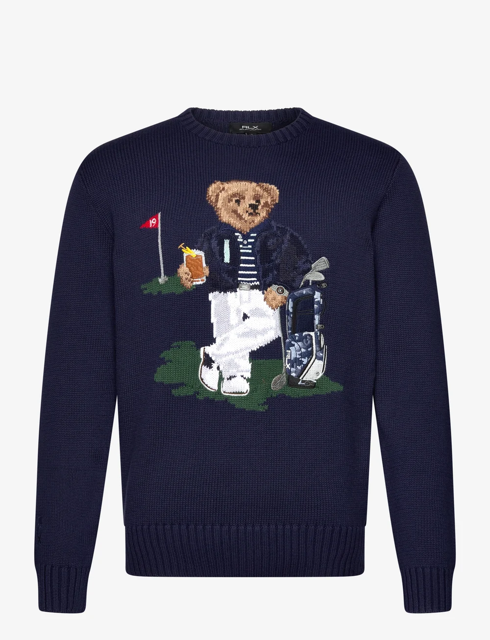 Ralph Lauren Golf Polo Bear Performance Sweater Knitwear Boozt