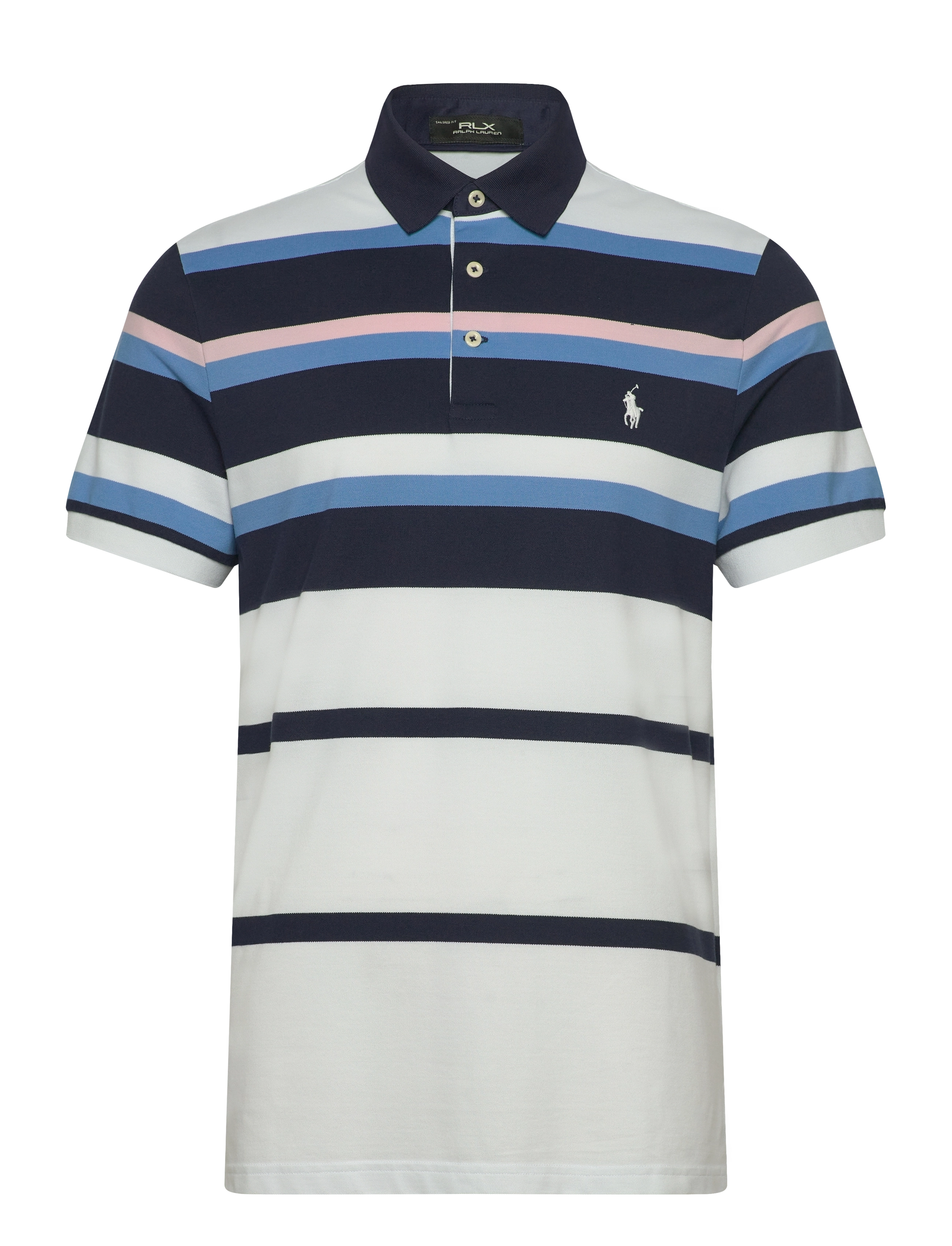 Tailored Fit Performance Polo Shirt - REFINED NAVY MULT