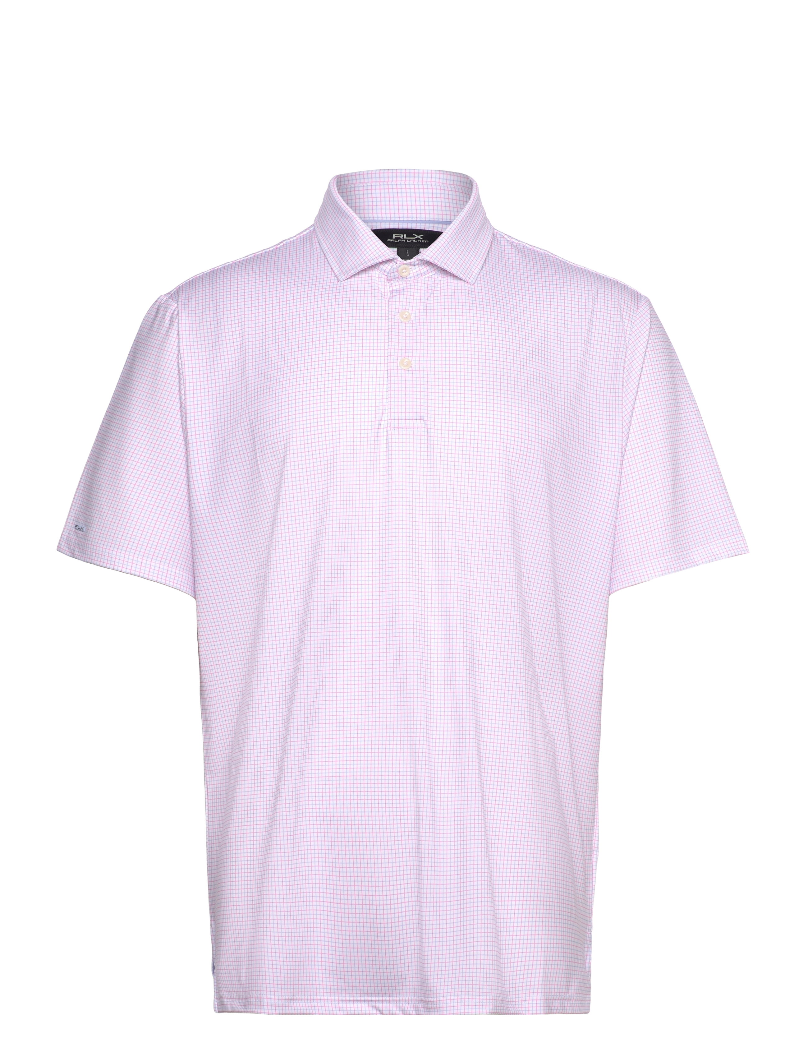 Ralph Lauren Golf Classic Fit Performance Polo Shirt - Poloer - PRT TATTERSALL OF / pink/rose