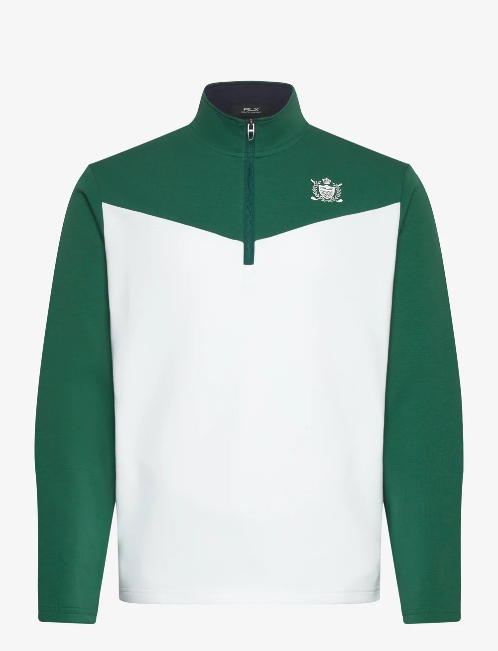 Ralph Lauren Golf - Color-Blocked Double-Knit Pullover - gebreid - kelly green/ceram - 0