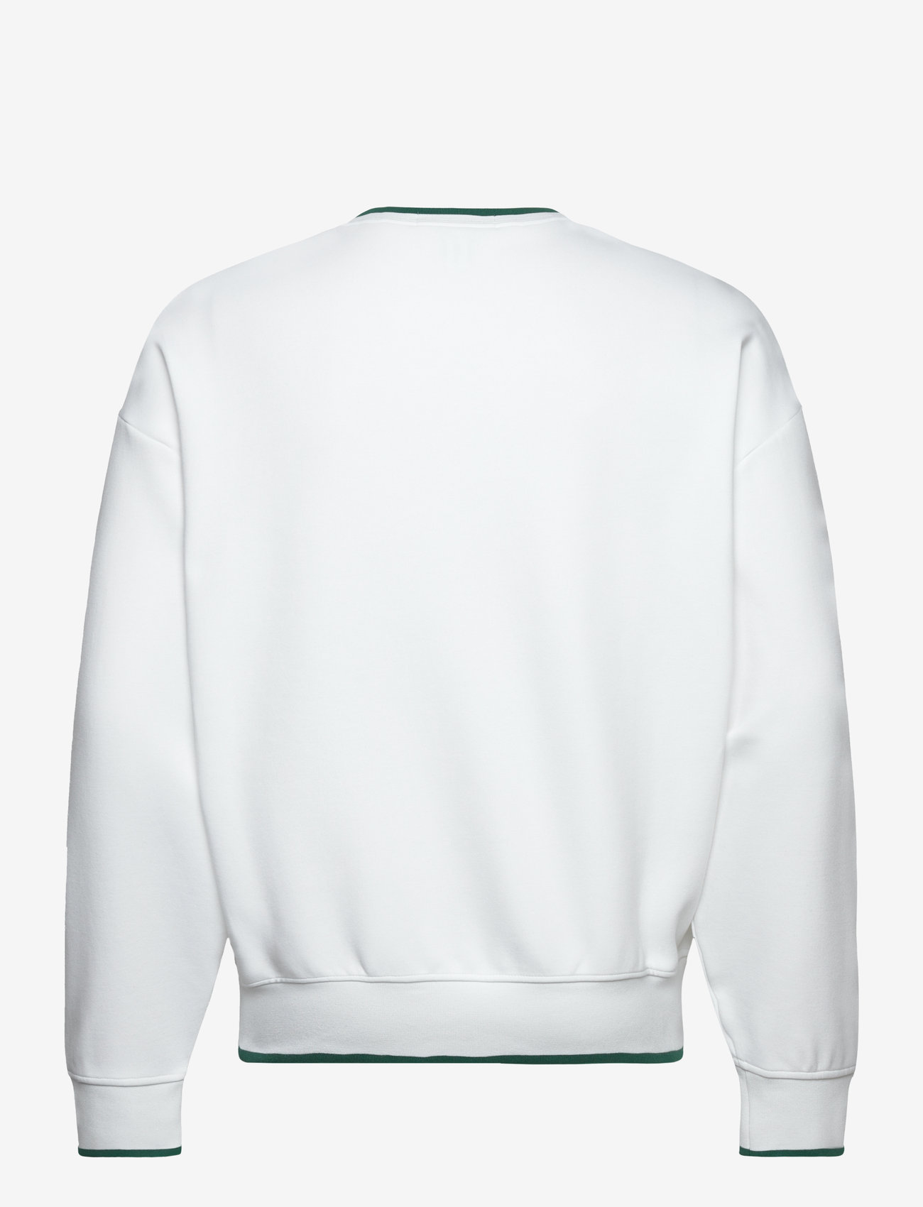 Ralph Lauren Golf - Relaxed Fit Crest Double-Knit Sweatshirt - tops - ceramic white/kel - 1