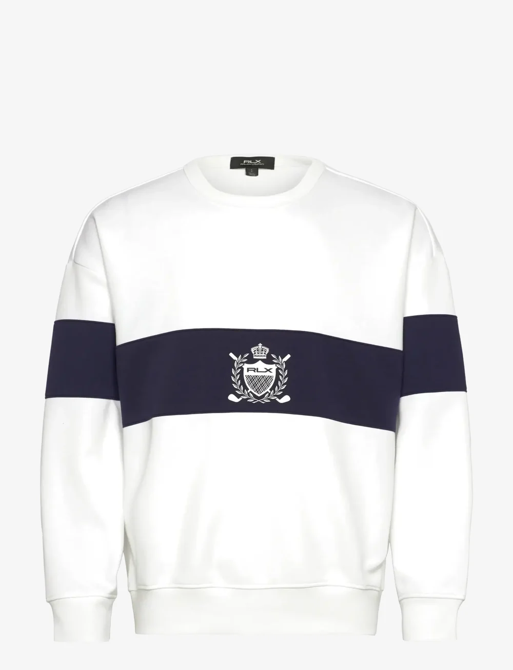 Ralph Lauren Golf - Crest Double-Knit Sweatshirt - Överdelar - ceramic white/ref - 0