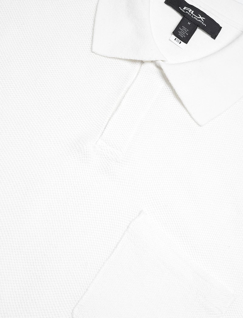 Ralph Lauren Golf - Performance Johnny-Collar Sweater - oberteile & t-shirts - white splash - 2