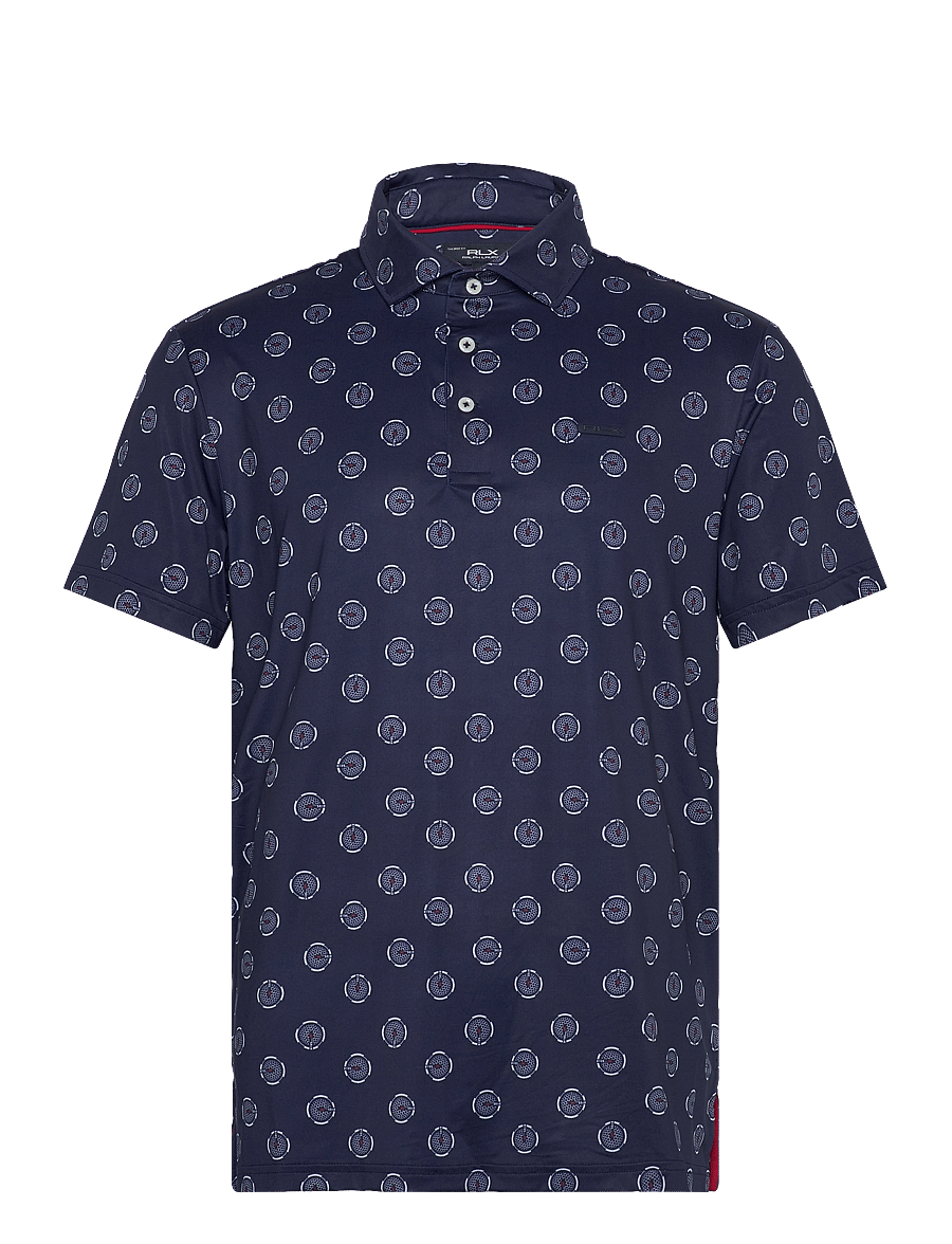 Ralph Lauren Golf - Tailored Fit Performance Polo Shirt - mini g golfball r - 0