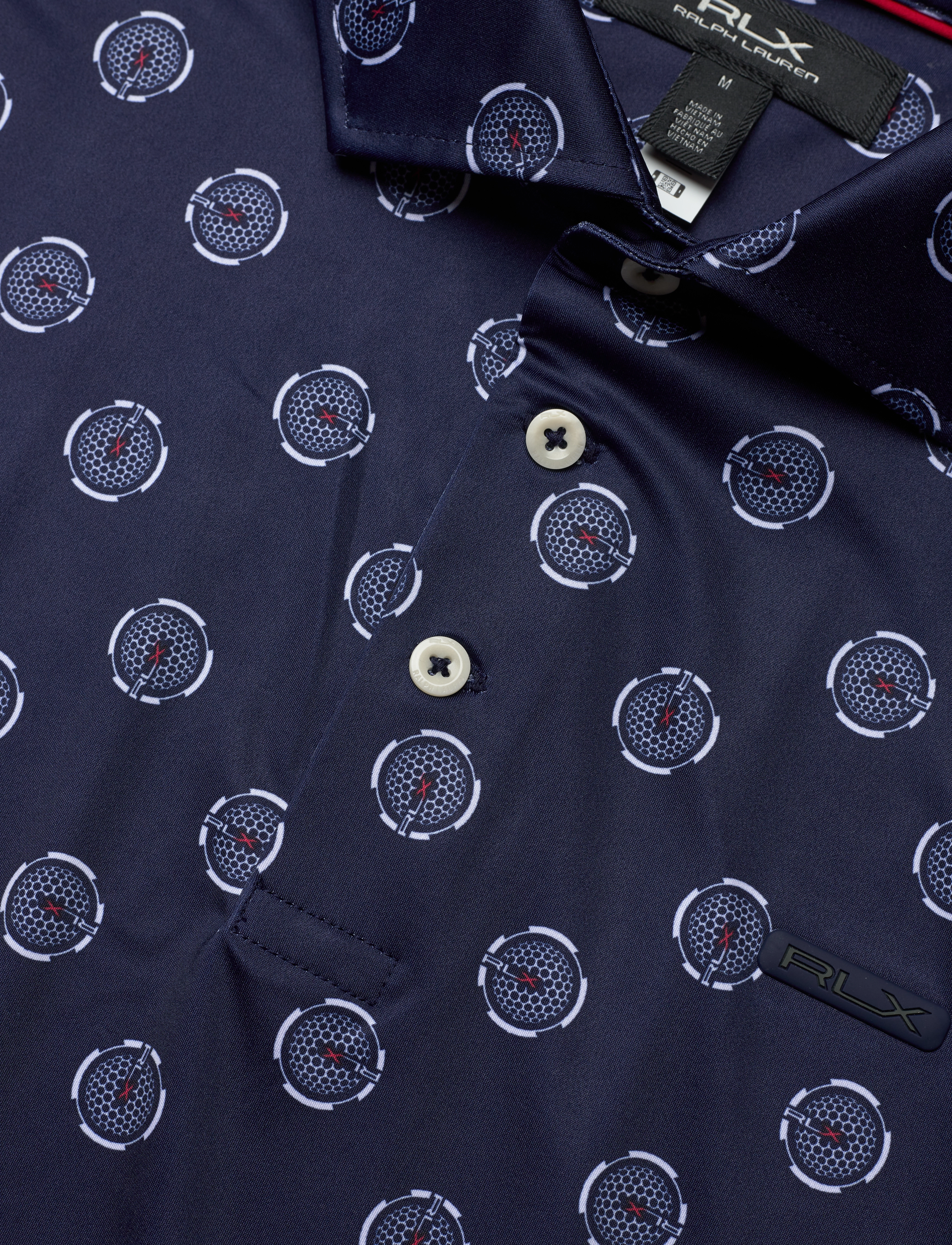 Ralph Lauren Golf - Tailored Fit Performance Polo Shirt - mini g golfball r - 2