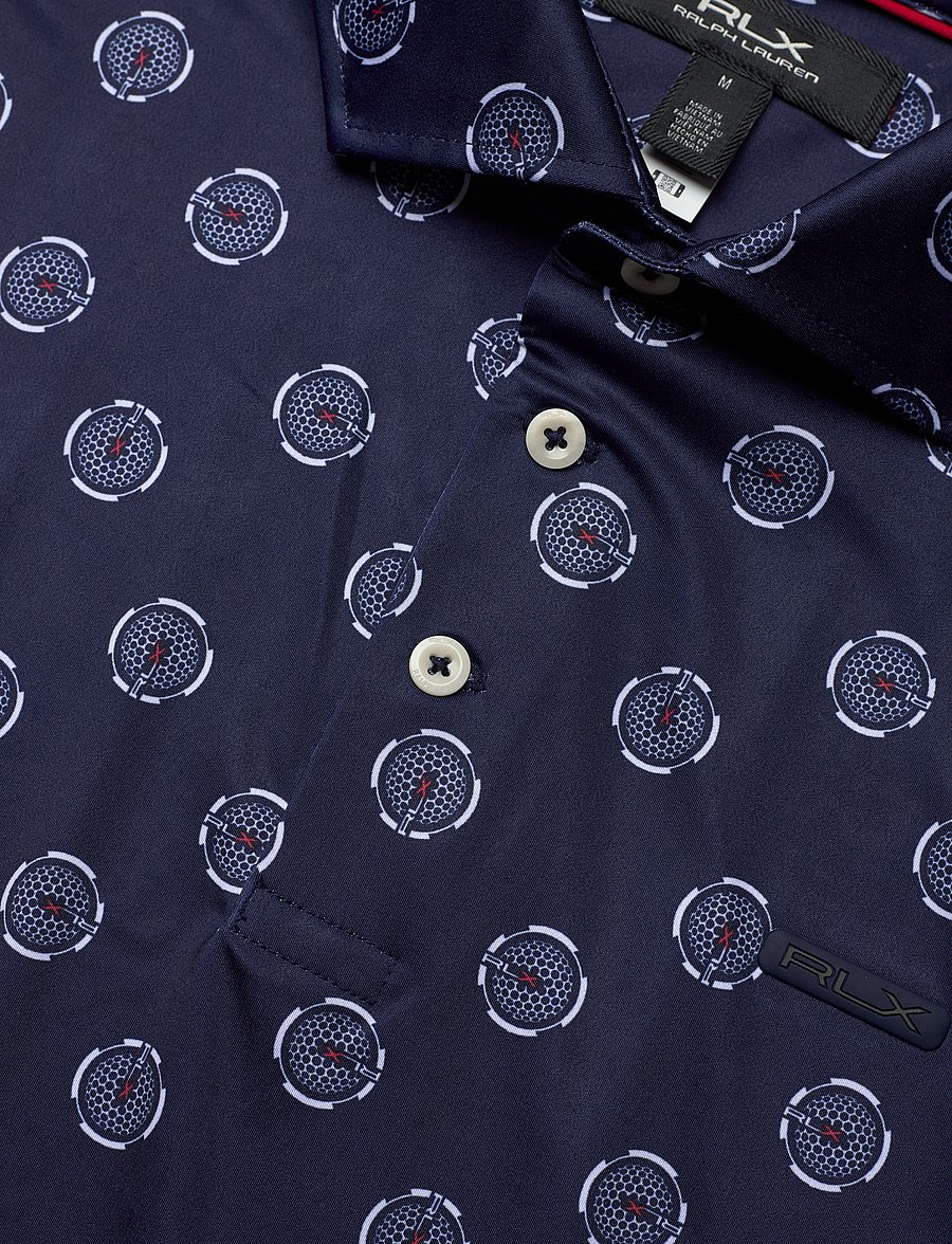 Ralph Lauren Golf - Tailored Fit Performance Polo Shirt - mini g golfball r - 2