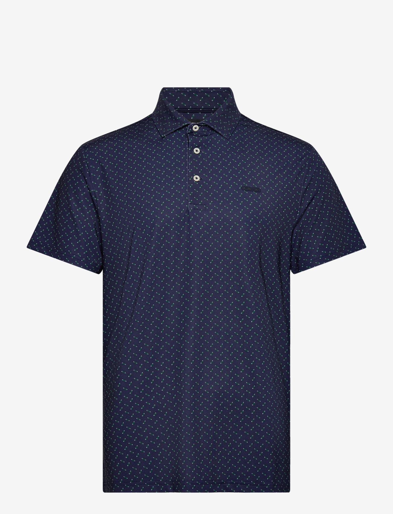 Ralph Lauren Golf - Tailored Fit Performance Polo Shirt - toppar & t-shirts - multi deco toss r - 0