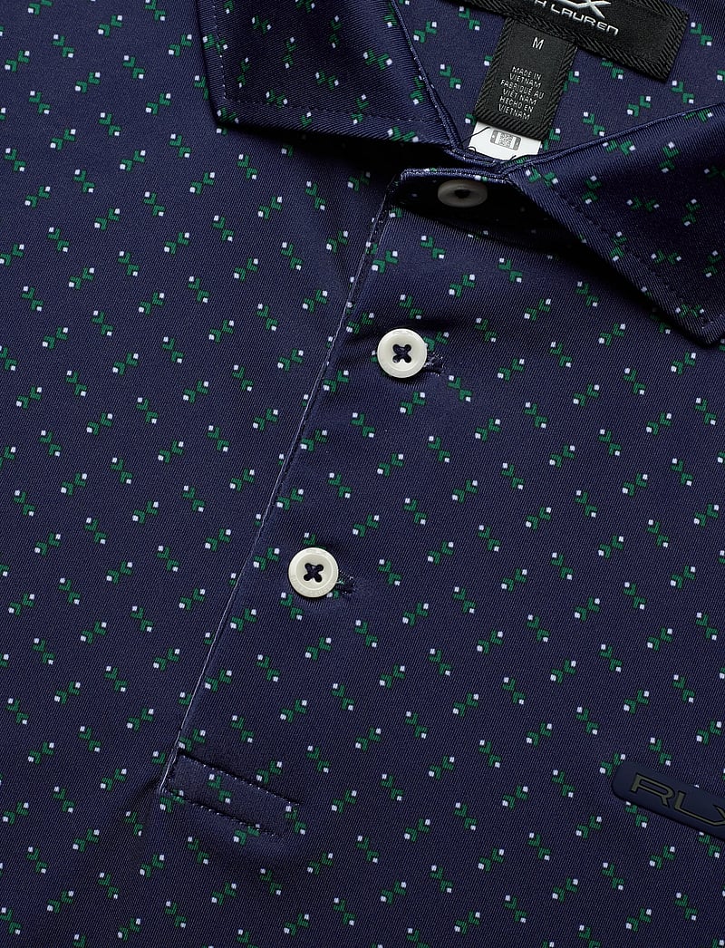 Ralph Lauren Golf - Tailored Fit Performance Polo Shirt - toppar & t-shirts - multi deco toss r - 2