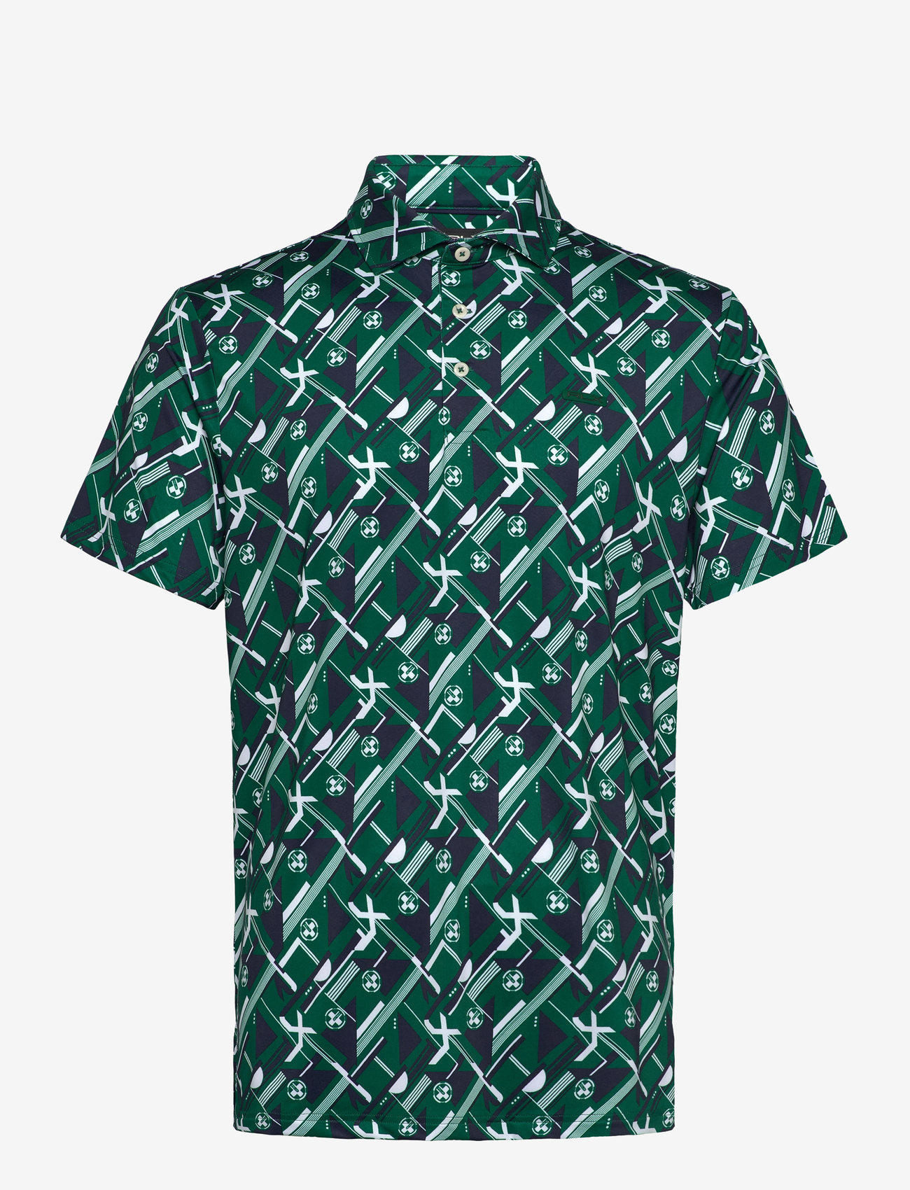 Ralph Lauren Golf - Tailored Fit Performance Polo Shirt - toppar & t-shirts - kelly green rlx a - 0