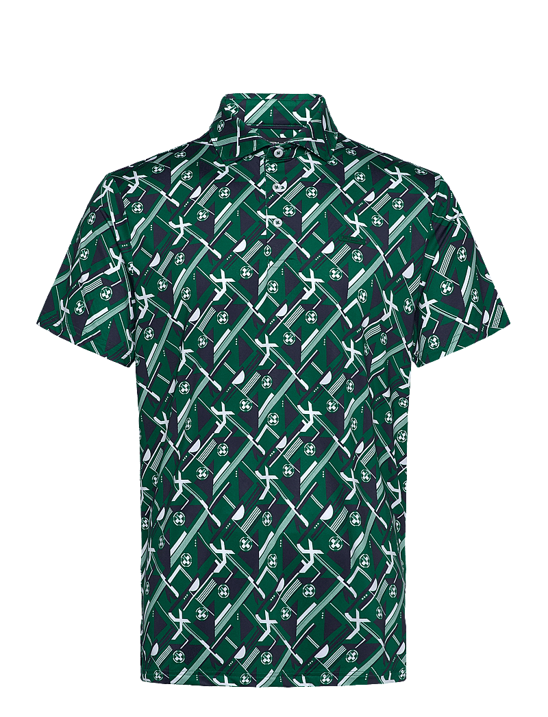 Ralph Lauren Golf - Tailored Fit Performance Polo Shirt - toppar & t-shirts - kelly green rlx a - 0